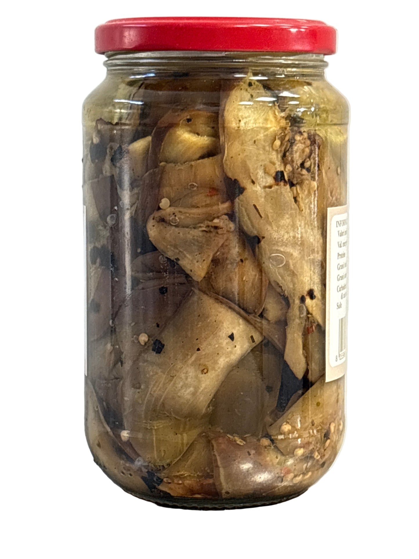 Melanzane alla brace sott’olio, vasetto da 570 g