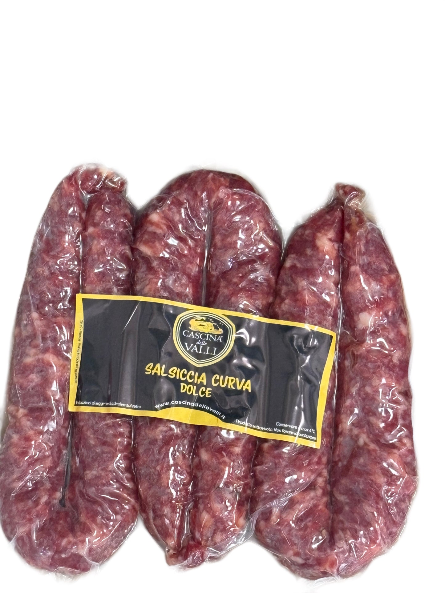 Salsiccia dolce di maiale stagionata trancio da 1kg