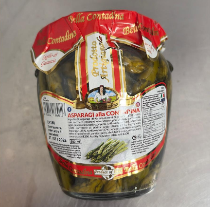 Asparagi sotto olio vasetto da 580ml