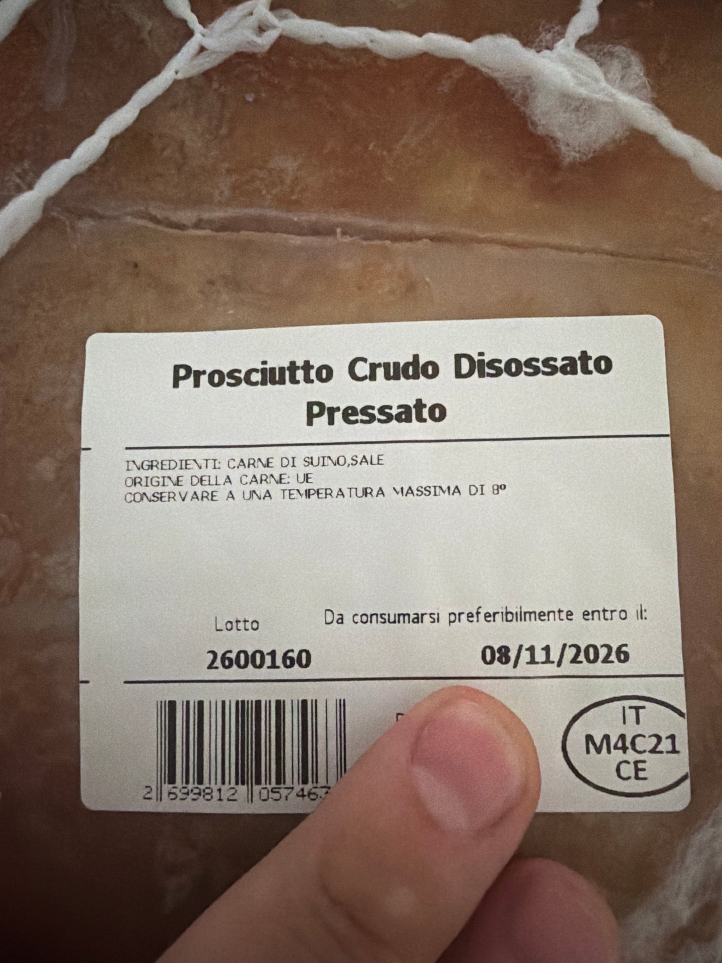 1 kg Gambetto di prosciutto
