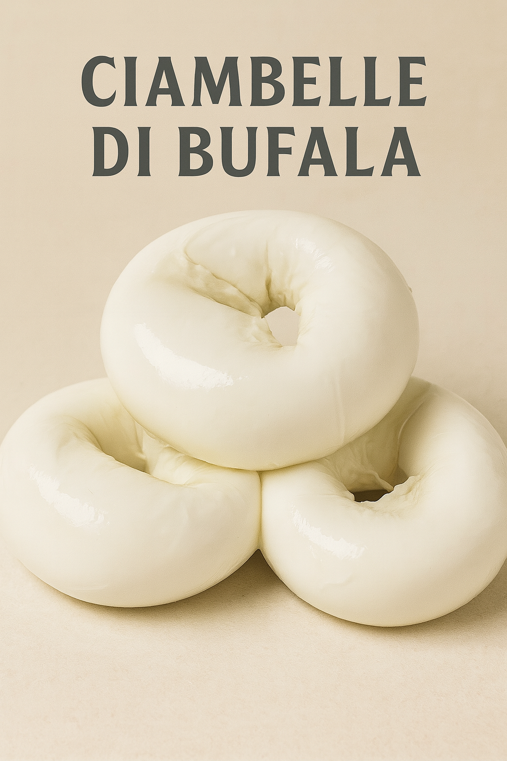 Ciambelline di latte di bufala