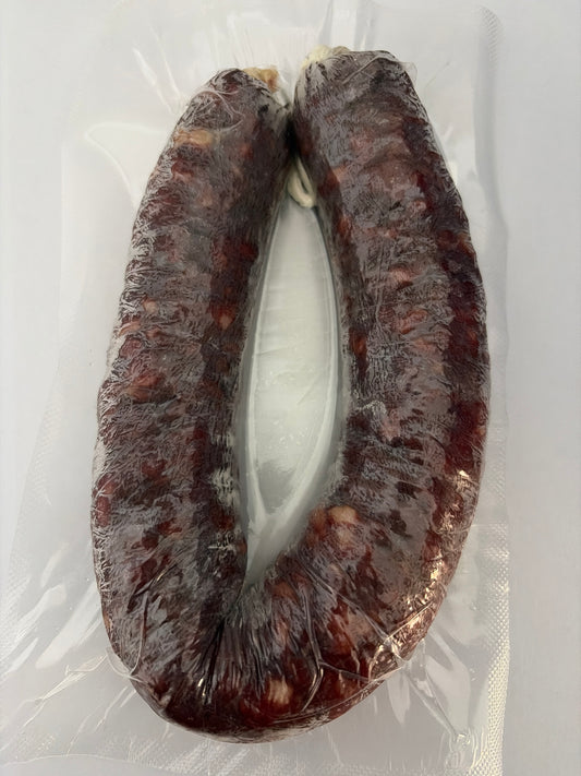 Salsiccia curva dolce di Bufalo trancio da 350 gr