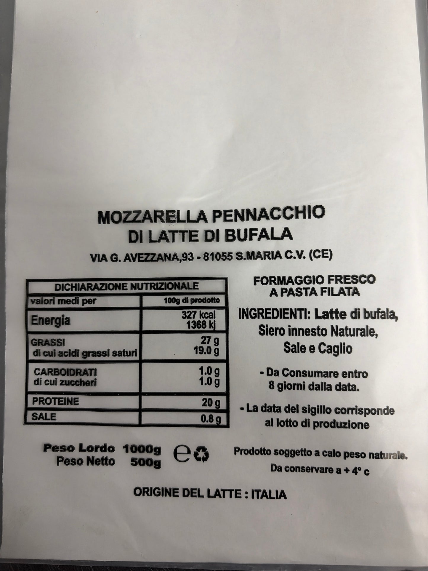 Ciambelline di latte di bufala