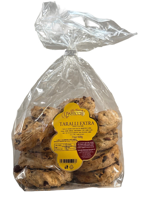 Taralli extra mandorlati da 500gr