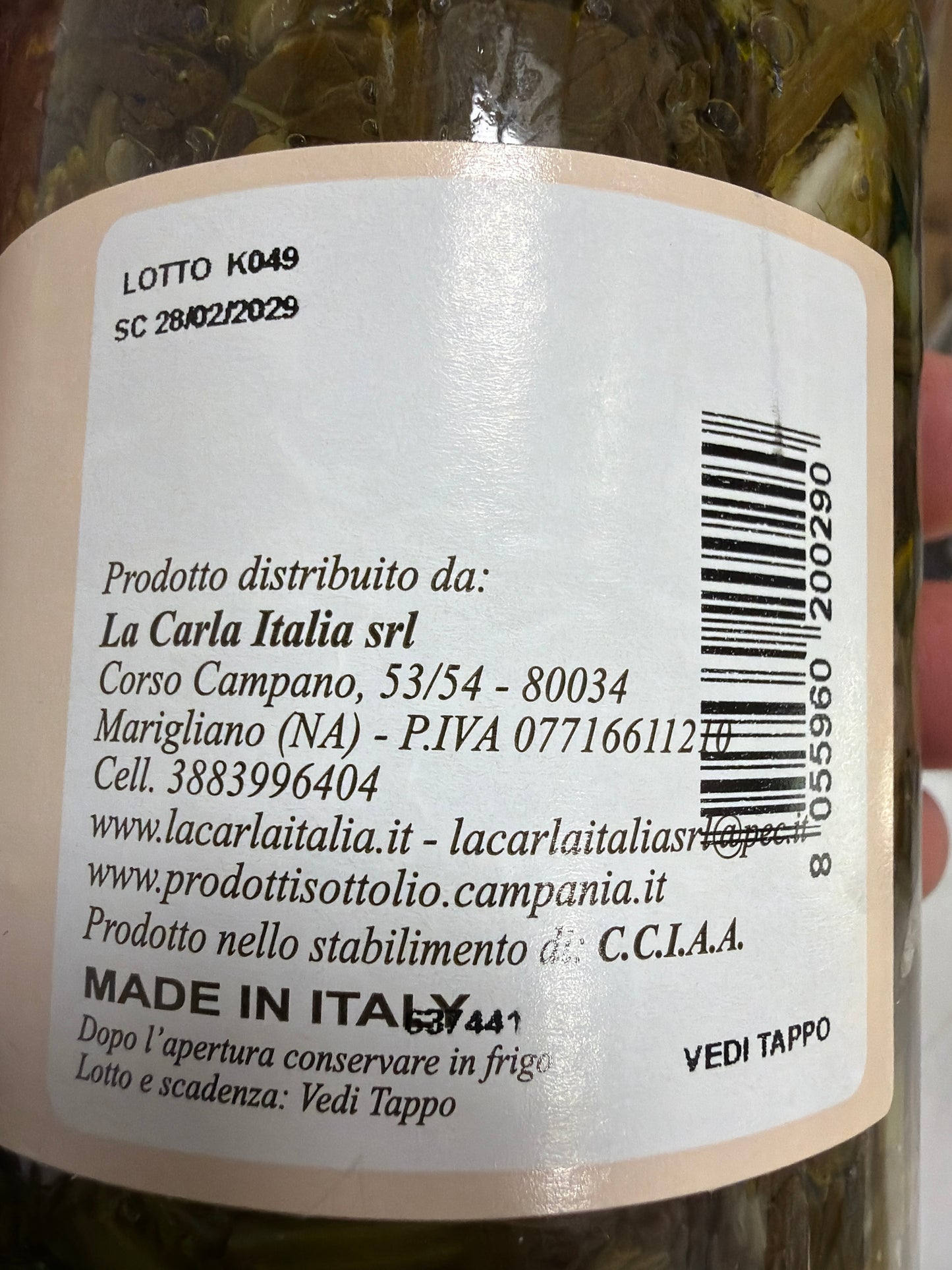 Friarielli sott’olio saltati in padella vasetto da 570 g