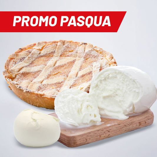 Offerta Pasqua Mozzarella e Pastiera da 1kg.