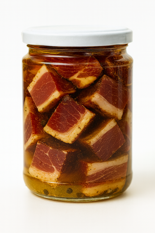Vasetto speck da 450 g sott’olio