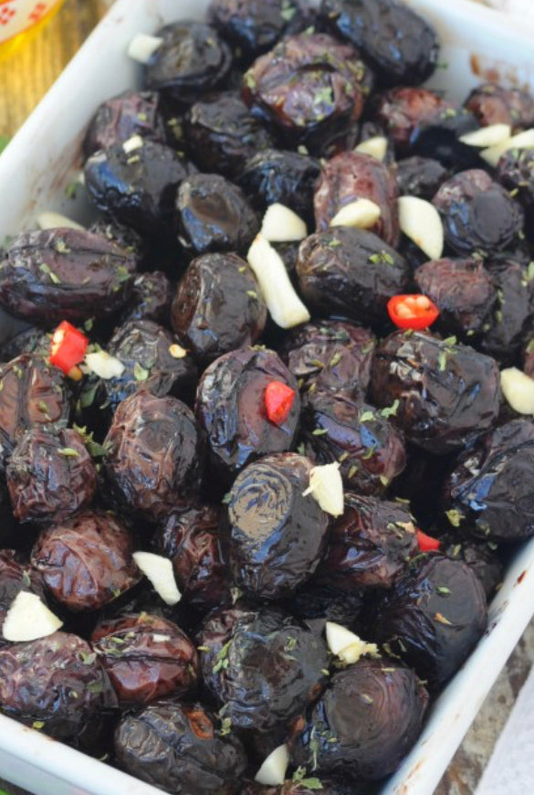 Olive nere giganti infornate da 500gr