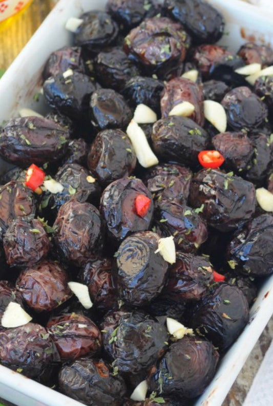Olive nere giganti infornate da 500gr