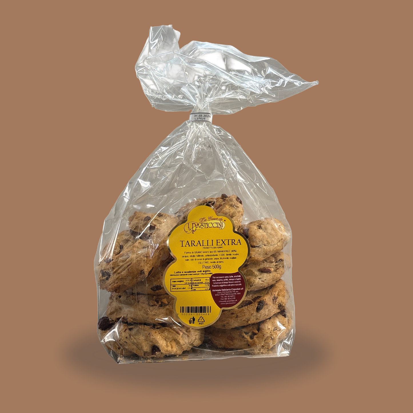 Taralli extra mandorlati da 500gr